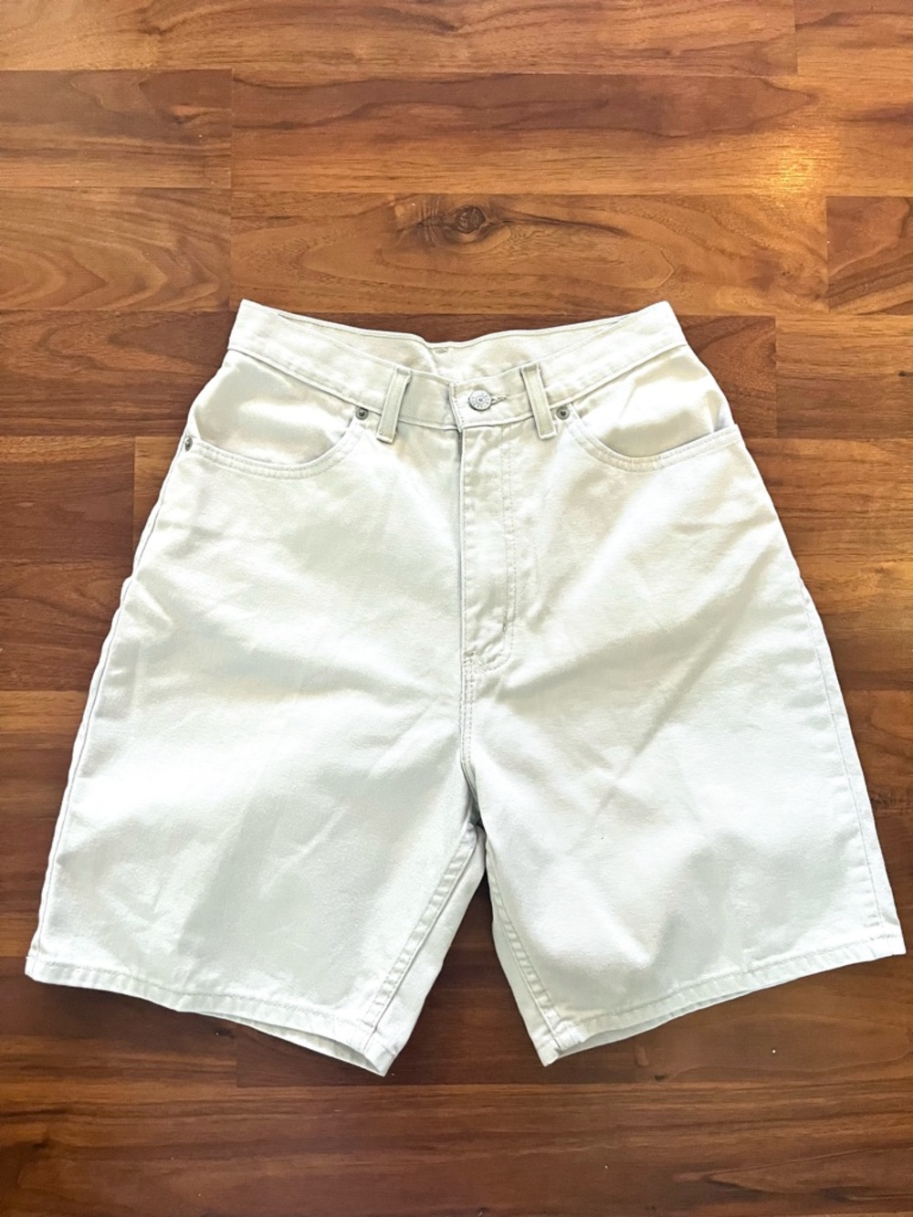 Vintage High Waist Mom Shorts